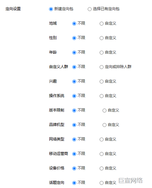 知乎广告定向